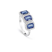 Anello Salvini Donna in Oro bianco Tanzanite 0.38 Ct 20094321 - 20094321